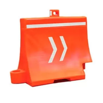 Barrera Vial Mini con reflejantes completos