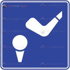 Señal Informativa Turística SIT-32 Golf