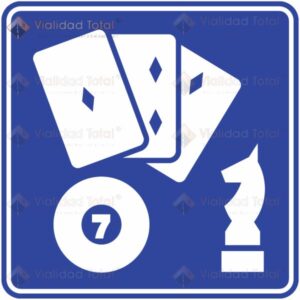 Señal Informativa Turística SIT-36 Juegos de salón