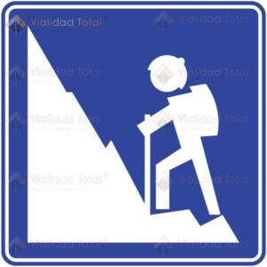 Señal Informativa Turística SIT-40 Montañismo